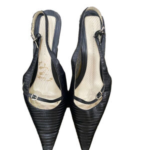 Women's Tommy Hilfiger slingback Heels, Black, Size 10M